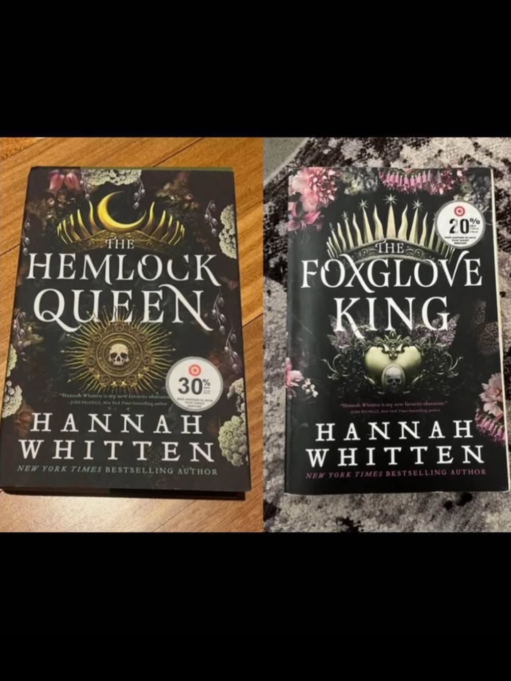 Books 1 & 2 of the Nightshade Crown Series